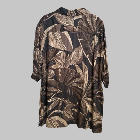 Cubavera Men's Short Sleeve Button-Up Tropical Shirt Latin Caribbean Flair XXL - Picture 3 of 9